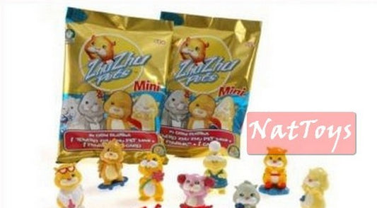 14 MINI CHIOTS HAMSTER ZHU ZHU PETS SÉRIE COMPLÈTE