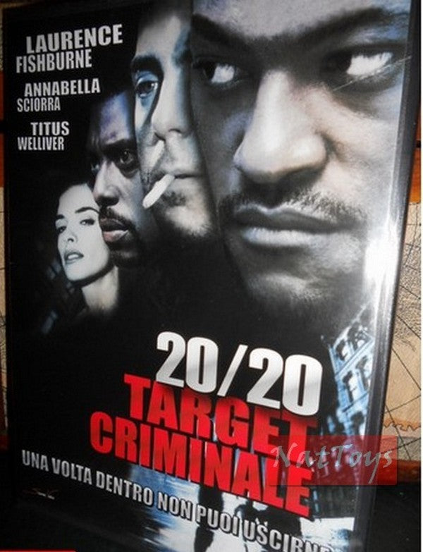 20/20 TARGET CRIMINAL L. Fishburne Film New Original DVD New Sealed