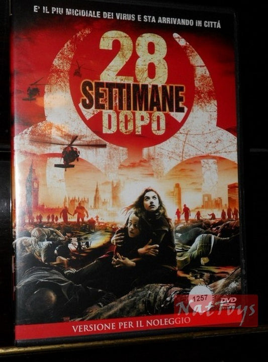 28 SETTIMANE DOPO Film DVD Originale Video