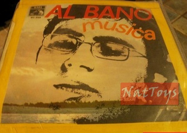 7" 45 RPM Al Bano THE BOY WHO SMILES/MUSIC (1968, MQ 2129) - EX/VG col.son.