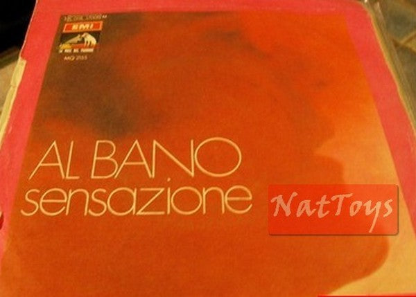 7" 45 RPM Al Bano THINKING ABOUT YOU/SENSATION (Italy 1969, MQ 2151/3C) - VG/EX