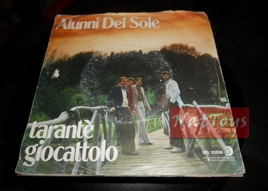 7" 45 GIRI Alunni del Sole TARANTE'/GIOCATTOLO (Italy 1979, RIORDI) - VG/EX