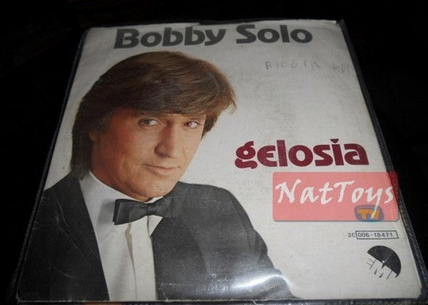 7" 45 RPM Bobby Solo GELOSIA/MIA CARA (Italy 1980, EMI 3C 006-18471) - EX/EX