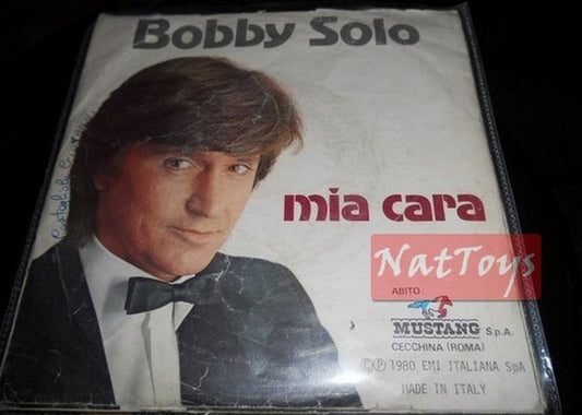 7" 45 RPM Bobby Solo GELOSIA/MIA CARA (Italy 1980, EMI 3C 006-18471) - VG/VG