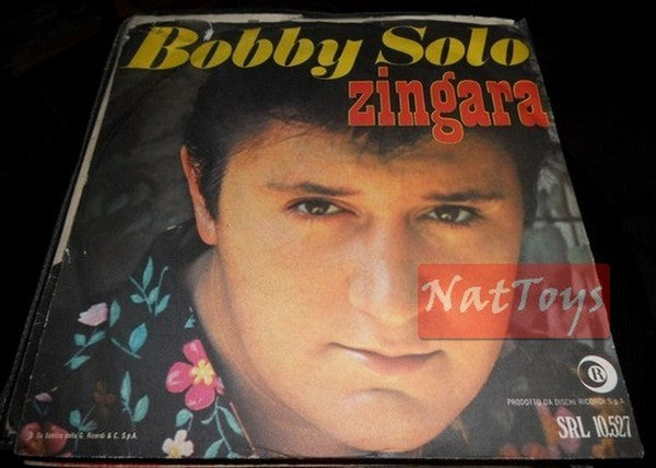 7" 45 RPM Bobby Solo ZINGARA/LITTLE SAD GIRL (Italy 1969) - VG/VG