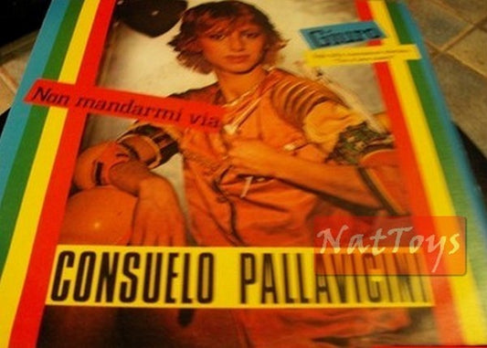 7" 45 RPM Consuelo Pallavicini GIURO/DON'T SEND ME AWAY 1982) NM/NM soundtrack