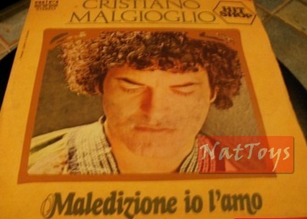 7" 45 RPM Cristiano Malgioglio CURSE I LOVE IT/HOW MUCH IT COST 1978 - EX/EX