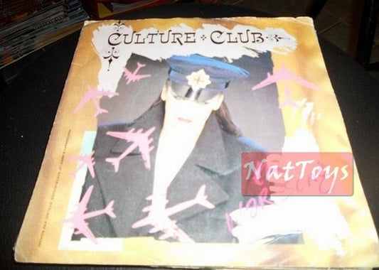 7" 45 RPM Culture Club THE WAR SONG/LA CANCION DE GUERRA (Italy 1984) - EX/EX