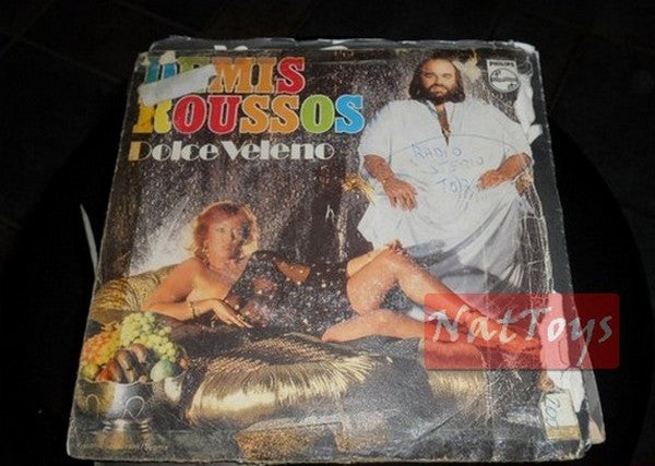 7" 45 GIRI Demis Roussos DOLCE VELENO/IL MAGO (Italy 1979, PHILIPS 6000 241) P/VG