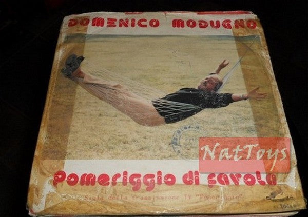 7" 45 RPM Domenico Modugno FAIRYTALE AFTERNOON/DAY BY DAY VG/VG col.son.