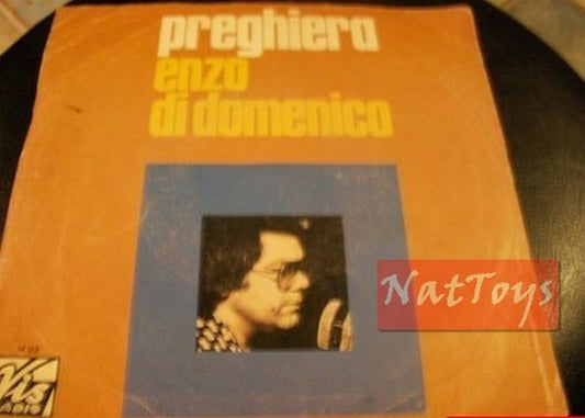 7" 45 RPM Enzo Di Domenico FEAR/PRAY (Italy, VIS RADIO VIS-NPV 02) - G/VG