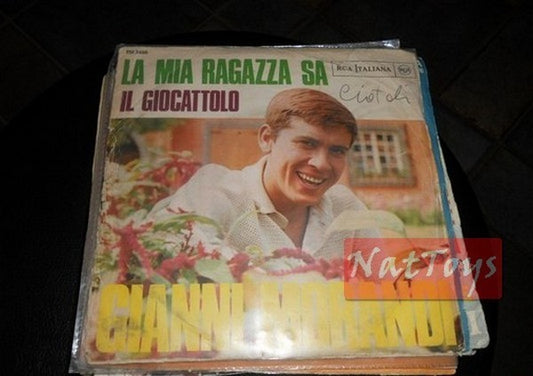 7" 45 RPM Gianni Morandi MY GIRL SA/THE TOY (Italy 1968, RCA) VG/VG