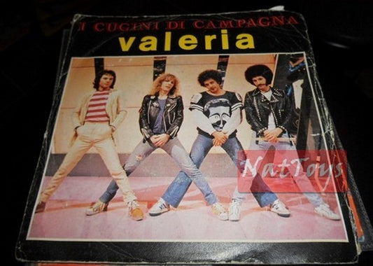 7" 45 GIRI I Cugini di Campagna VALERIA/FLORIDIA (Italy 1980 PULL QSP 1032) VG