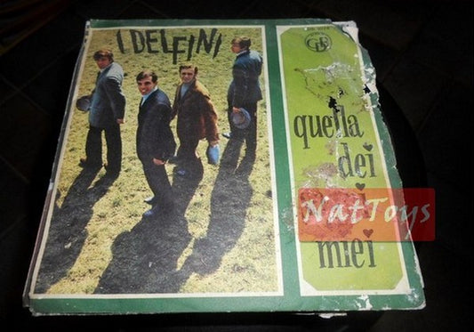 7" 45 GIRI I Delfini QUELLA DEI SOGNI MIEI/STASERA SONO SOLO (C.D.B. 1074) G/VG