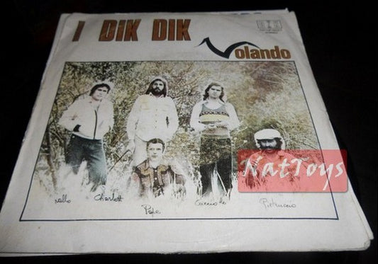 7" 45 GIRI I Dik Dik VOLANDO/OSSESSIONI (Italy 1975 DIK/RIFI DIK-NP 46001) VG/VG