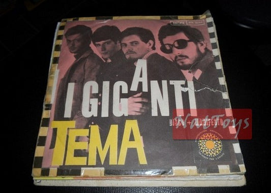 7" 45 GIRI I Giganti TEMA/LA BOMBA ATOMICA (1998 QUEI FAV. ANNI '60 n. 55) EX/NM