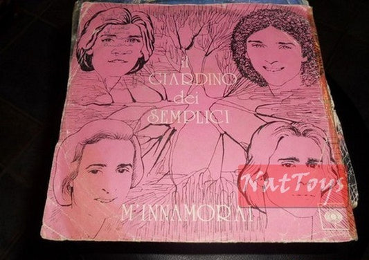 7" 45 RPM Il Giardino dei Semplici I M'INNAMORAI/UNA STORIA (Italy 1975) - VG/VG