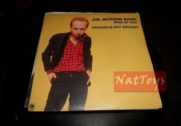 7" 45 RPM Joe Jackson Band MAD AT YOU/ENOUGH IS NOT ENOUGH (1980 AMS 9005) NM