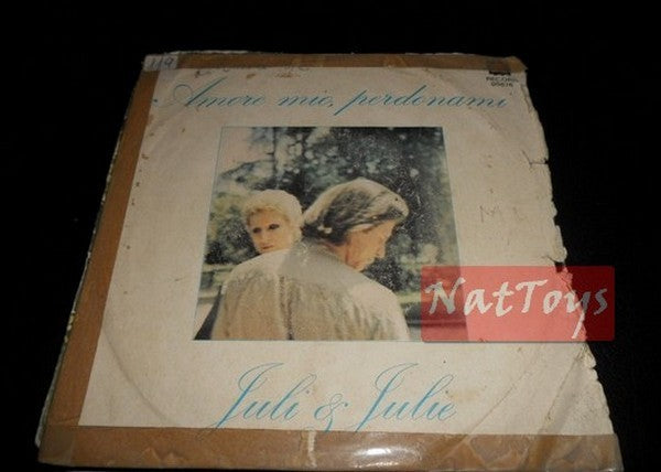 7" 45 RPM Juli &amp; Julie MY LOVE, FORGIVE ME/STAY HERE (1976, YEP 00676) - G/VG