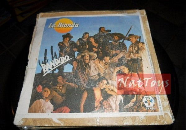 7" 45 GIRI La Bionda BANDIDO/WELCOME HOME (Italy 1979 BABY RECORDS BR 084) VG/VG