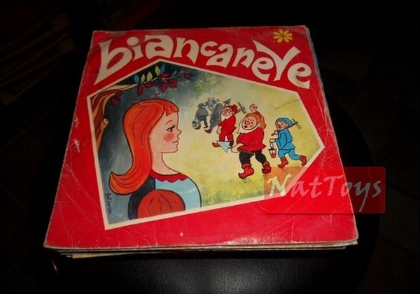 7" 45 GIRI Le fiabe piu belle BIANCANEVE (JUNIOR JR F 111) - VG/VG