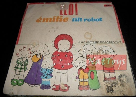 7" 45 GIRI Ledi EMILIE/TILT ROBOT (Italy 1980, POLYDOR) - G/VG colonna sonora