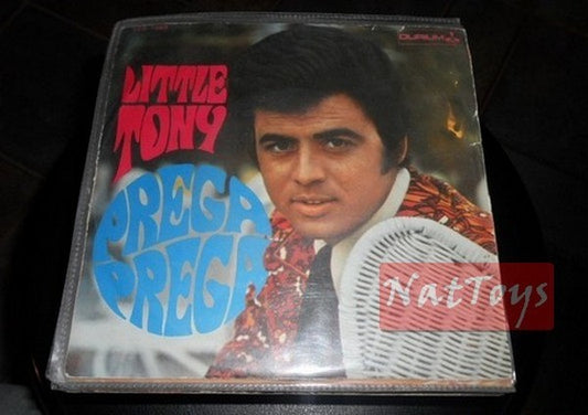 7" 45 RPM Little Tony PRAY PRAY/COL CUORE IN GOLA (Italy 1968) - EX/EX