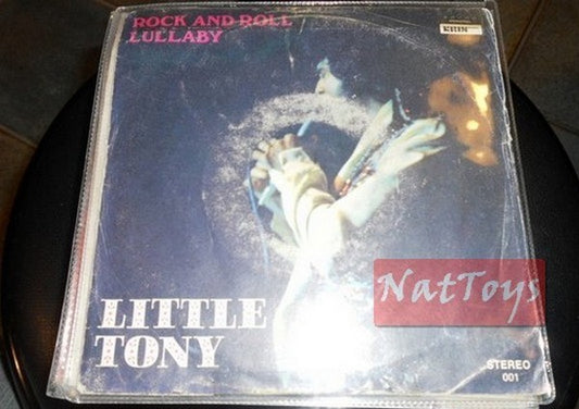 7" 45 RPM Little Tony ROCK AND ROLL LULLABY/ROCK MIXED SALAD 1978 - VG/VG promo