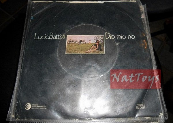 7" 45 RPM Lucio Battisti MY GOD NO/ERA (Italy 1971, RICORDI SRL 10.637) VG/EX