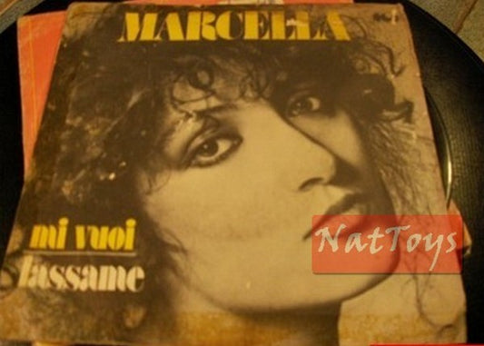 7" 45 RPM Marcella Bella MI VUOI/LASSAME (Italy 1978, CGD 10075) - VG/VG