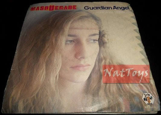 7" 45 RPM Masquerade GUARDIAN ANGEL/SILENT ECHOES OF KATJA (Italy 1983) - EX/EX