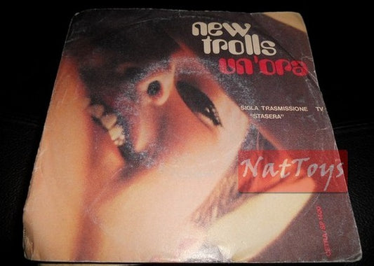 7" 45 RPM New Trolls ONE HOUR/WHAT WE THINK OF LOVE (Italy 1998) - EX/NM