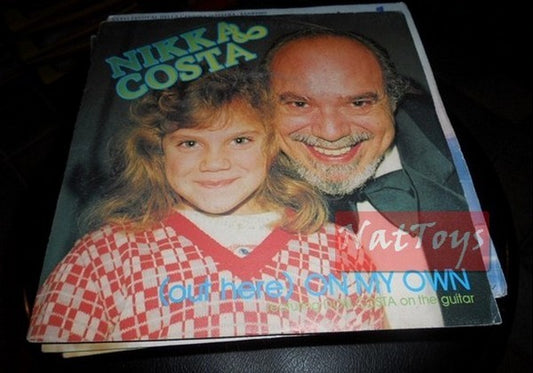 7" 45 RPM Nikka Costa (OUT THERE) ON MY OWN/CHAINED TO THE BLUES 1981 - NM/NM