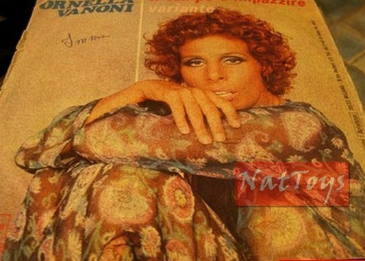 7" 45 RPM Ornella Vanoni IL TEMPO D'IMPAZZIRE/VARIANTE (Italy 1971) - VG/VG