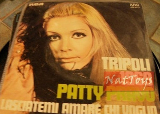 7" 45 RPM Patty Pravo TRIPOLI 1969/LET ME LOVE WHO I WANT (AN 4175) - EX/EX