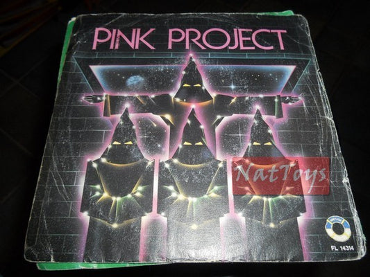 7" 45 RPM Pink Project DISCO PROJECT/INSTRUMENTAL PROJECT (Italy 1982) - VG/VG