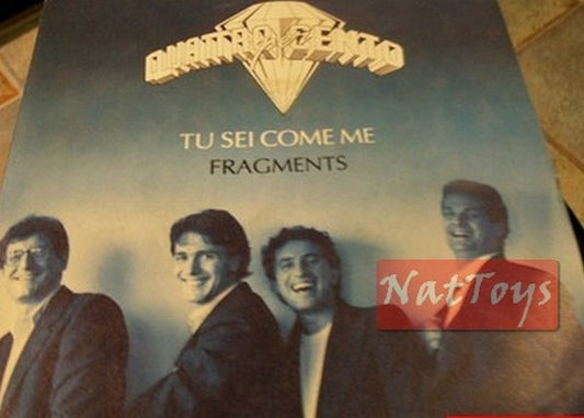 7" 45 GIRI Quattropercento TU SEI COME ME/FRAGMENTS (Italy 1990, RCA) - NM/NM