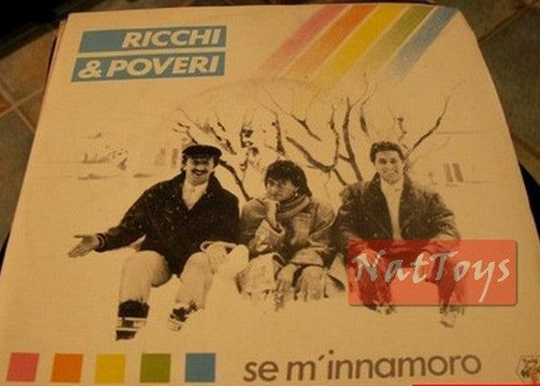 7" 45 RPM Ricchi e Poveri SE M'INNAMORO/MAMI MAMI (1985, BR 50333) - NM/NM