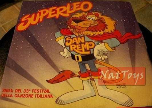 7" 45 RPM Superleo SUPERLEO/SAVANA - NM/NM soundtrack Sanremo 1983