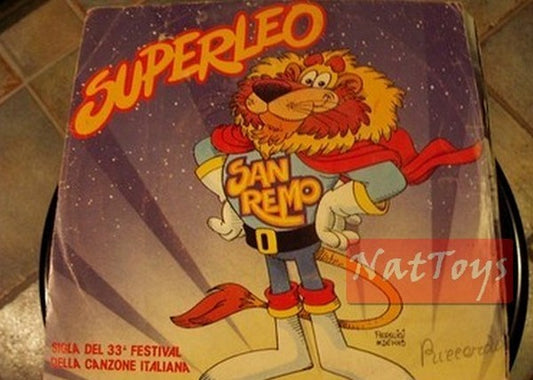 7" 45 RPM Superleo SUPERLEO/SAVANA - VG/VG soundtrack Sanremo 1983