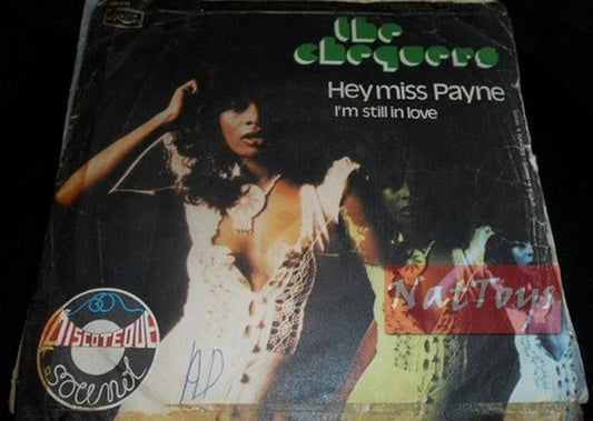 7" 45 RPM The Checkers HEY MISS PAYNE/I'M STILL IN LOVE (Italy 1975) - VG/VG