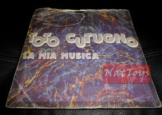 7" 45 RPM Toto Cutugno MY MUSIC/SECOMMA (Italy 1981 CI 20503) G/VG