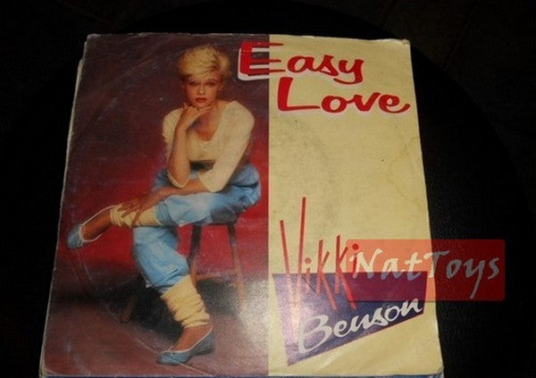 7" 45 RPM Vikki Benson EASY LOVE/LONELY NIGHTS (Italy 1984, BRZ 10532) - VG/VG