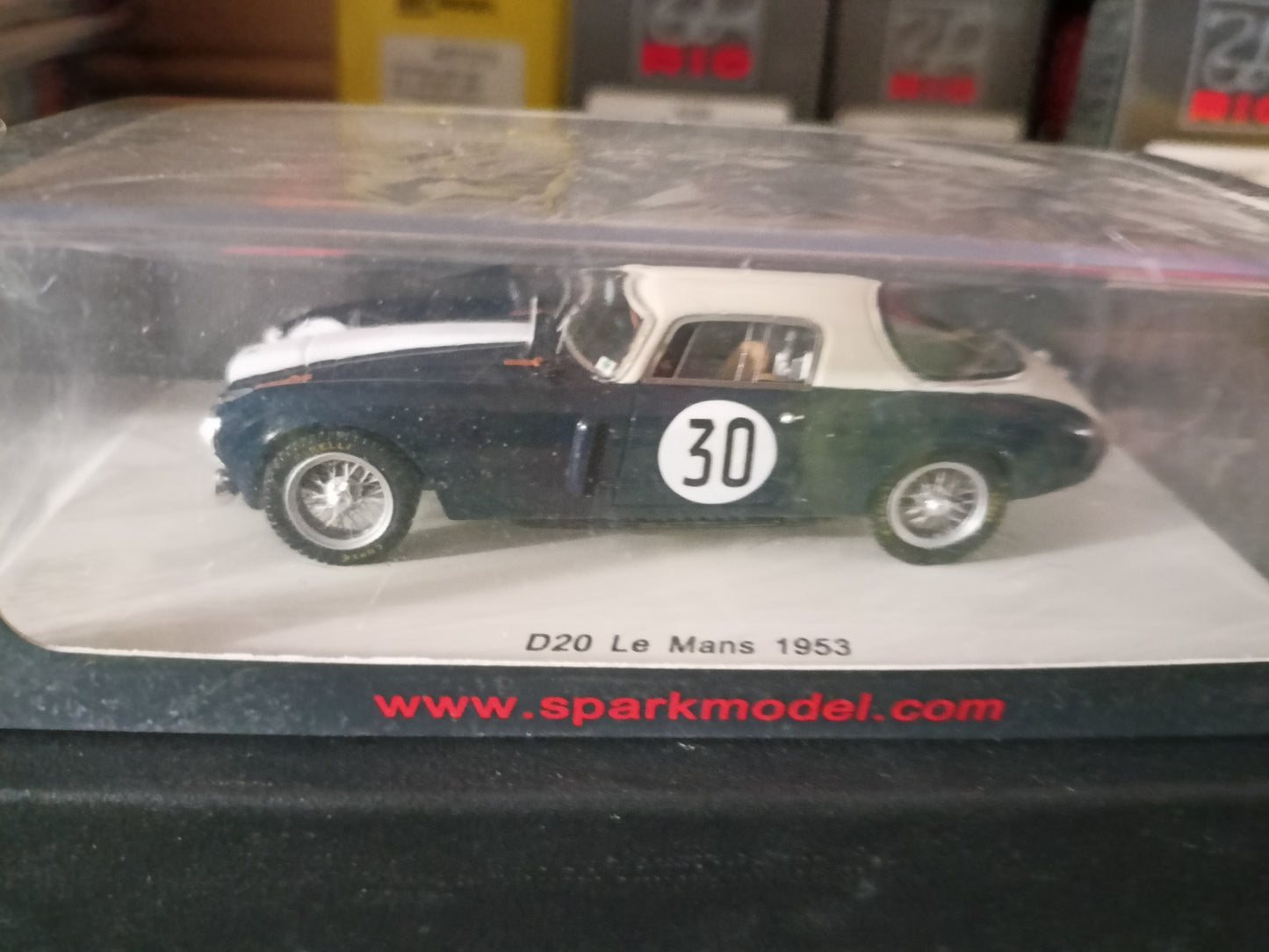 MODELLINO IN SCALA Spark Model COMPATIBILE CON Lancia D20 COMPR.N.30 DNF LM 1953 P.TARUFFI-U.MAGLIOLI 1:43 Model S4721