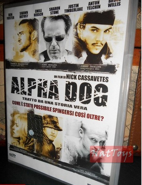 ALPHA DOG Sharon Stone Justin Timberlake Film New DVD Original New Sealed