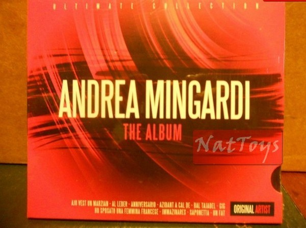 ANDREA MINGARDI THE ALBUM New Original New Audio CD