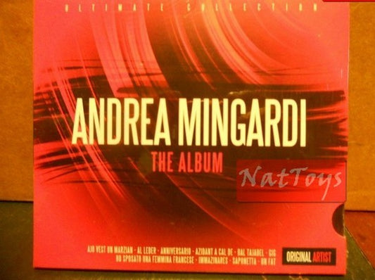 ANDREA MINGARDI THE ALBUM New Original New Audio CD