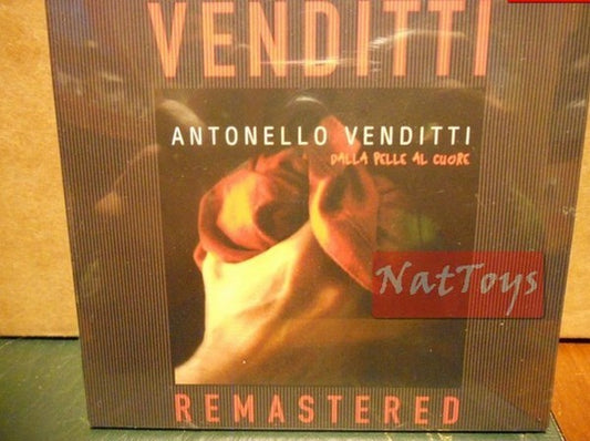 ANTONELLO VENDITTI DALLA PELLE AL CUORE Nuovo Originale New CD Audio