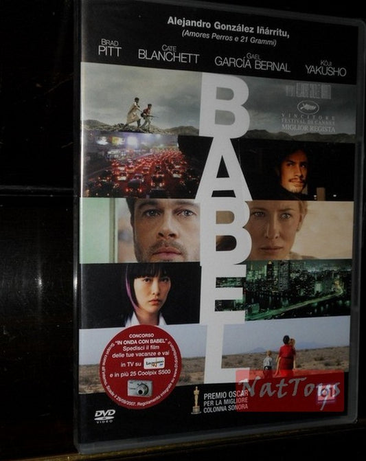 BABEL Brad Pitt Cate Blanchett Film DVD Nouveau Original