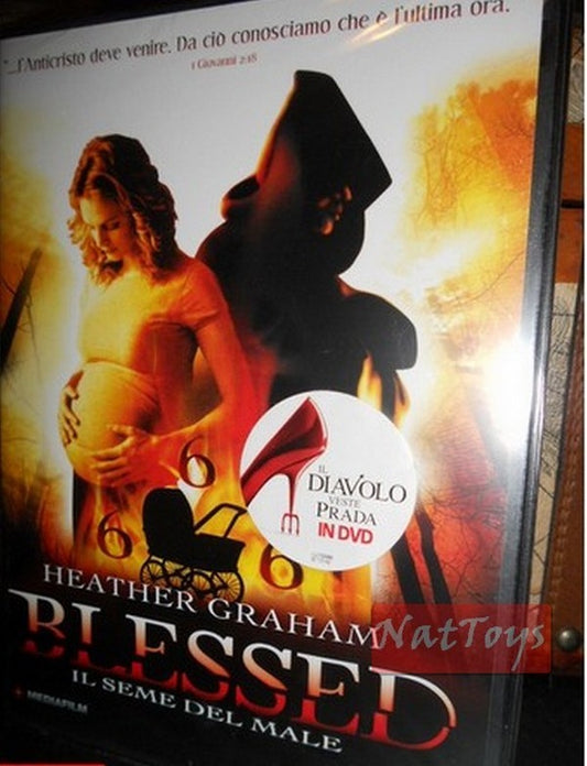 BLESSED IL SEME DEL MALE Heather Graham Film Nuovo DVD Originale New Sealed